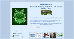 Desktop Screenshot of flaxey-green.co.uk